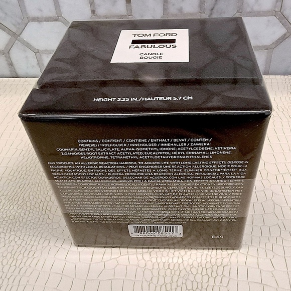 TOM FORD F**KING Fabulous Scent Candle Bougie Factory Sealed - Picture 5 of 8